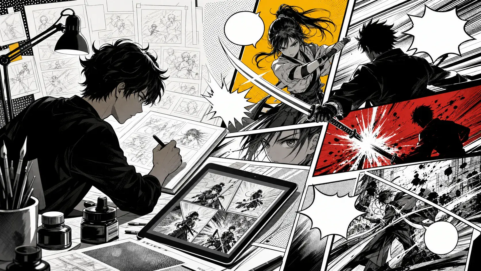 Text to Manga Generator: Turn Written Scenes Into Manga-Style Pages
