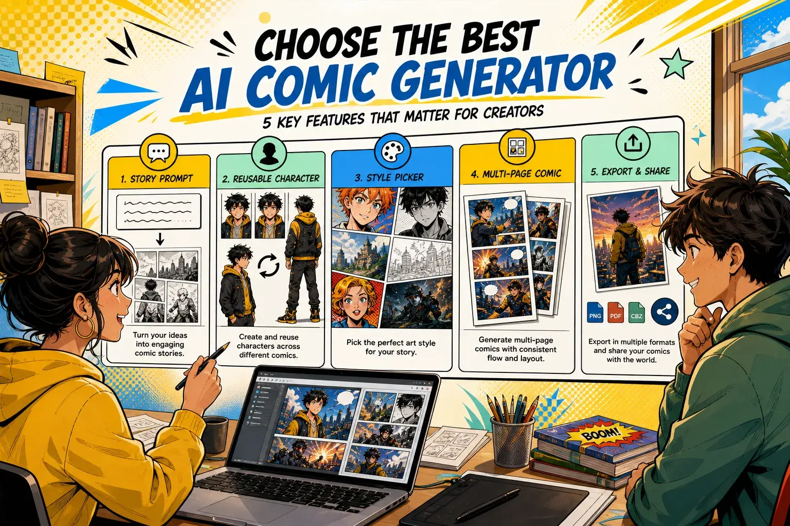 Best AI Comic Generator: What Features Actually Matter